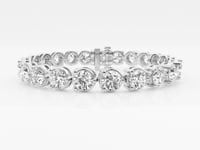 Elise-Lab Grown Diamond Tennis Bracelet
