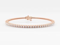 Evelyn-Lab Grown Tennis Bracelet