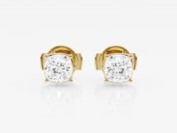 Hazel-Diamond Stud Earrings for Women