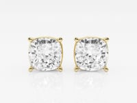 Hazel-Diamond Stud Earrings for Women