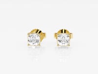 Hazel-Diamond Stud Earrings for Women