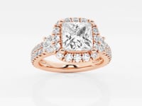 Adriana-Halo Engagement Ring - Lab Grown Diamonds