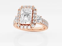 Adriana-Halo Engagement Ring - Lab Grown Diamonds