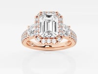 Adriana-Halo Engagement Ring - Lab Grown Diamonds