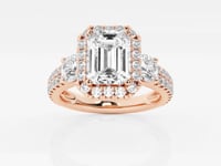 Adriana-Halo Engagement Ring - Lab Grown Diamonds