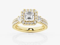 Adriana-Lab Grown Diamond Engagement Ring for Women