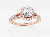 Sophia-Halo Engagement Ring - Lab Grown Diamonds