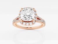 Sophia-Halo Engagement Ring - Lab Grown Diamonds