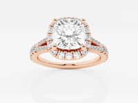 Sophia-Halo Engagement Ring - Lab Grown Diamonds