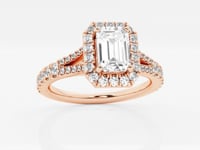 Sophia-Halo Engagement Ring - Lab Grown Diamonds