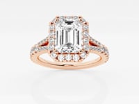 Sophia-Halo Engagement Ring - Lab Grown Diamonds