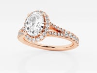 Sophia-Halo Engagement Ring - Lab Grown Diamonds