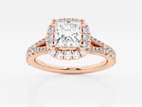 Sophia-Halo Engagement Ring - Lab Grown Diamonds