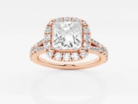 Sophia-Halo Engagement Ring - Lab Grown Diamonds