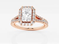 Sophia-Halo Engagement Ring - Lab Grown Diamonds
