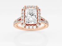 Sophia-Halo Engagement Ring - Lab Grown Diamonds