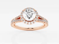 Sophia-Halo Engagement Ring - Lab Grown Diamonds