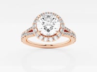 Sophia-Halo Engagement Ring - Lab Grown Diamonds