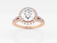 Sophia-Halo Engagement Ring - Lab Grown Diamonds