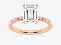 Camila-Solitaire Engagement Ring - Lab Grown Diamonds