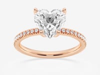 Camila-Solitaire Engagement Ring - Lab Grown Diamonds