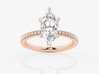 Camila-Solitaire Engagement Ring - Lab Grown Diamonds