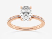 Camila-Solitaire Engagement Ring - Lab Grown Diamonds