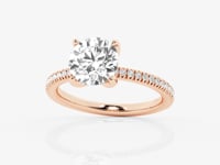 Camila-Solitaire Engagement Ring - Lab Grown Diamonds