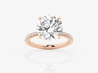 Camila-Solitaire Engagement Ring - Lab Grown Diamonds
