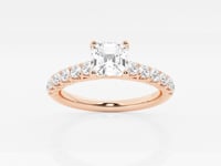 Aria-Side Stone Engagement Ring - Lab Grown Diamonds