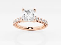 Aria-Side Stone Engagement Ring - Lab Grown Diamonds