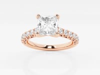 Aria-Side Stone Engagement Ring - Lab Grown Diamonds
