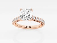 Aria-Side Stone Engagement Ring - Lab Grown Diamonds