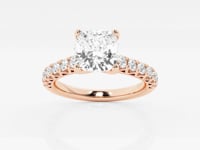 Aria-Side Stone Engagement Ring - Lab Grown Diamonds