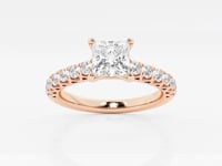 Aria-Side Stone Engagement Ring - Lab Grown Diamonds