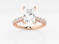 Aria-Side Stone Engagement Ring - Lab Grown Diamonds