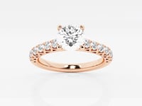 Aria-Side Stone Engagement Ring - Lab Grown Diamonds