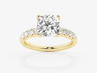 Elara-Lab Grown Diamond Engagement Ring for Women