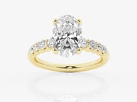 Elara-Lab Grown Diamond Engagement Ring for Women