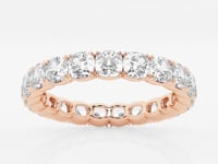 Adeline-Artificial Diamond Eternity ring for Female
