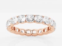 Adeline-Artificial Diamond Eternity ring for Female