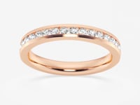 Amara-Artificial Diamond Wedding ring for Female