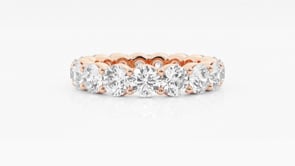 Amelia-Artificial Diamond Eternity ring for Female