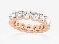 Amelia-Artificial Diamond Eternity ring for Female