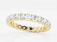 Amelia-Lab Grown Diamond Eternity Band for Women