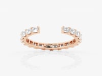 Alani-Artificial Diamond Eternity Wedding ring for Female