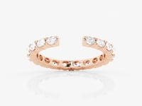 Alani-Artificial Diamond Eternity Wedding ring for Female