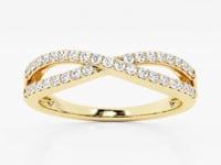 Aubrey-Lab Grown Diamond Wedding Band for Women