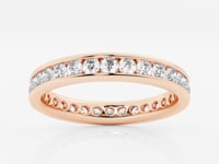 Aurora-Artificial Diamond Eternity ring for Female