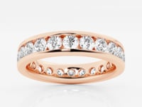 Aurora-Artificial Diamond Eternity ring for Female